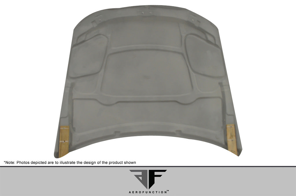 2006-2008 BMW 3 Series E90 4DR AF-1 Hood ( GFK ) - 1 Piece